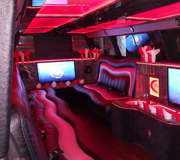 Coventry Pink Hummer Limo